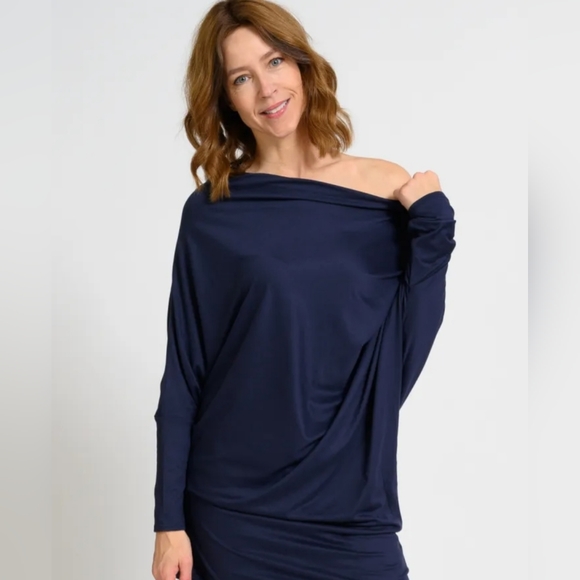 Judy Design Tops - NEW Asymmetrical top, multi ways, one size.